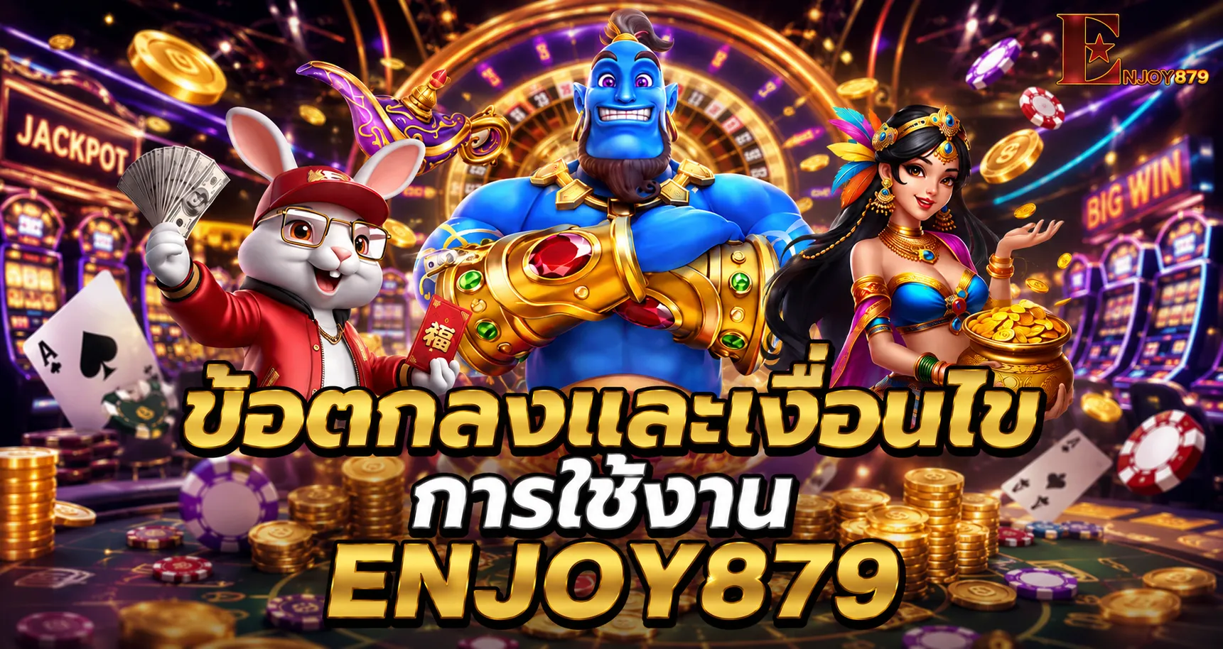 ข้อตกลงและเงื่อนไขการใช้งาน ENJOY879