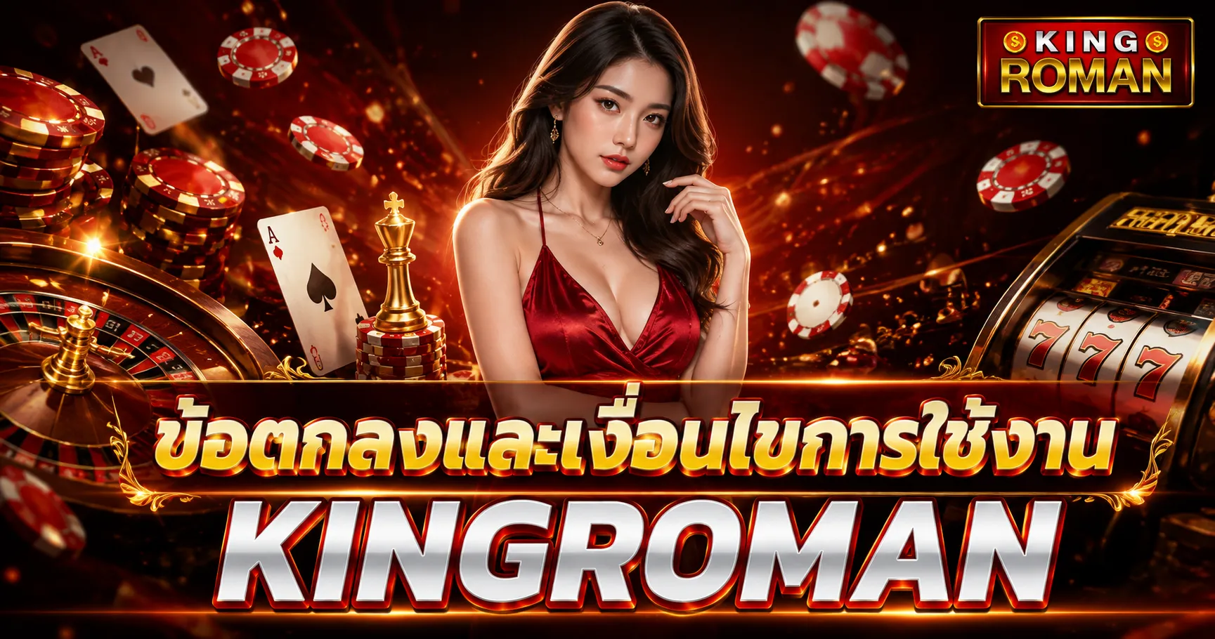 ข้อตกลงและเงือนไขการใช้งาน KINGROMAN
